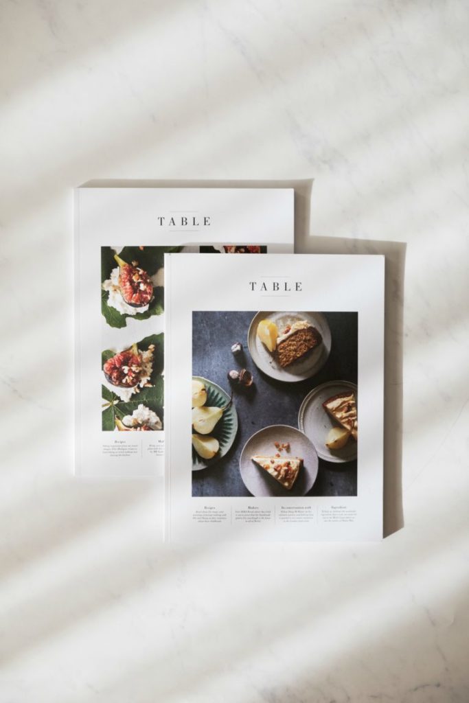 revista table magazine