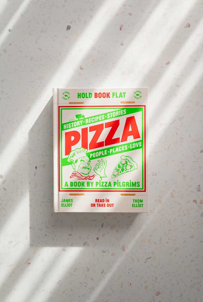 pizza, un libro de pizza pilgrims